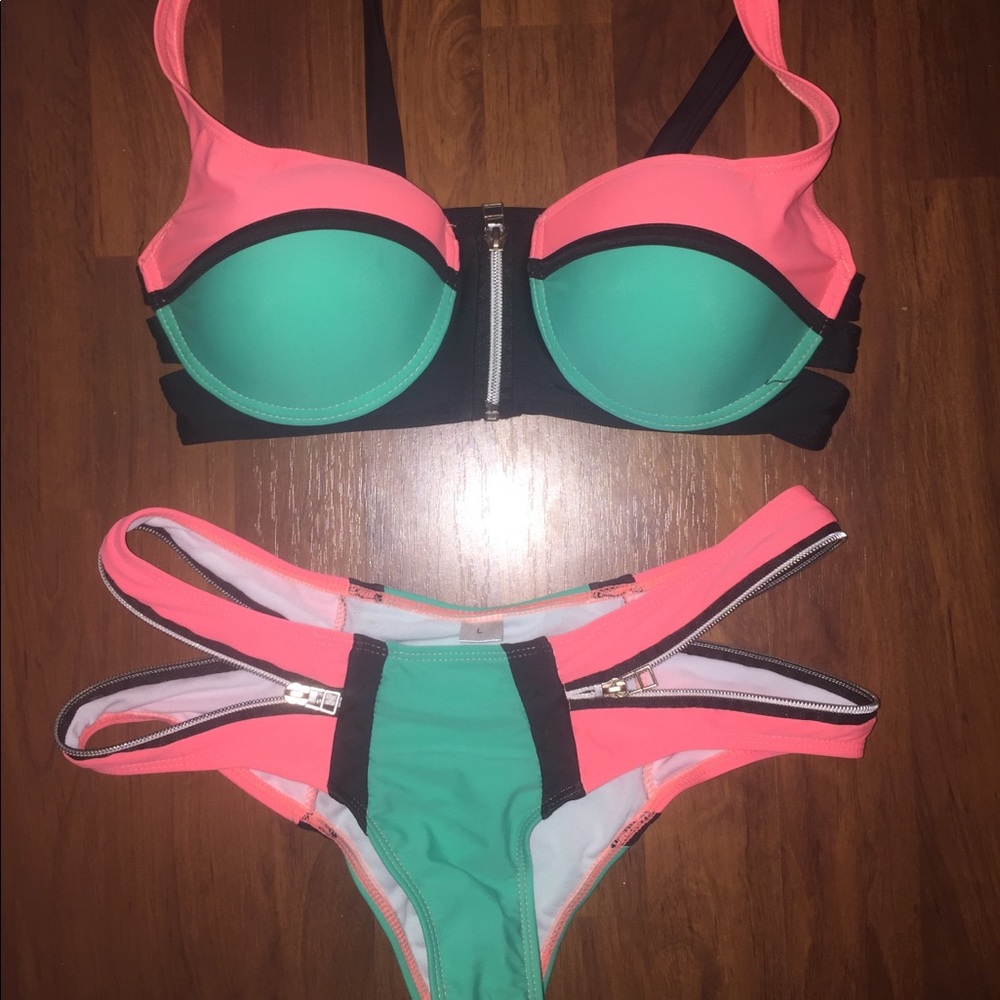 Neon bikini